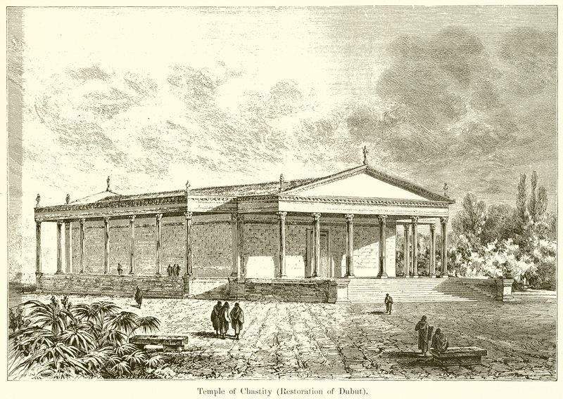 Templo da Castidade (Restauração de Dubut) de English School