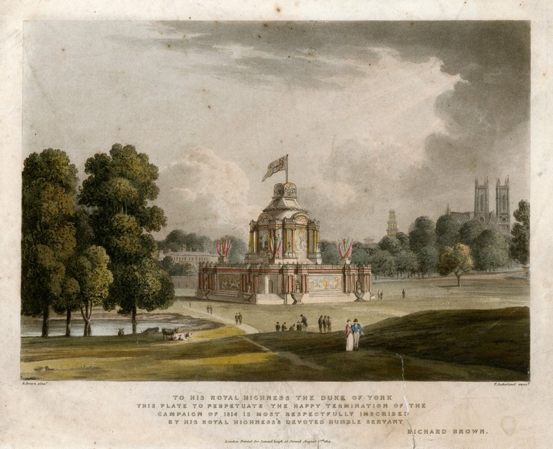 Templo da Concórdia pela Paz de 1814 de English School