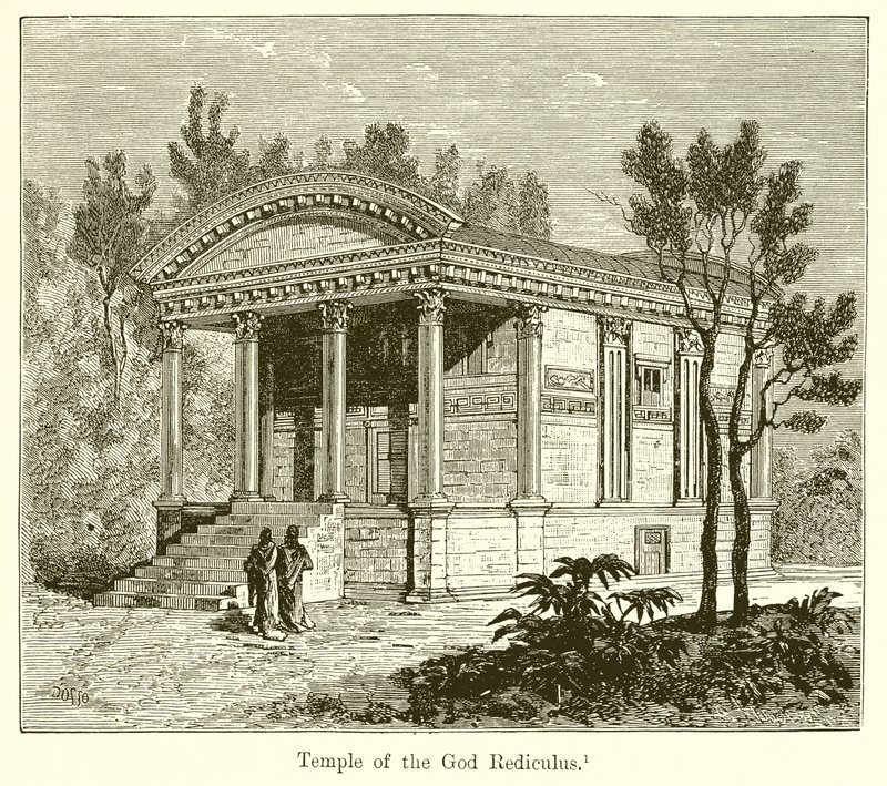 Templo do deus Rediculus de English School