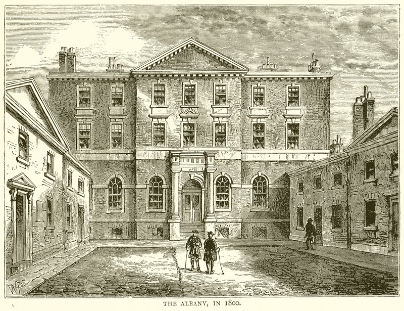A Albany, em 1800 de English School