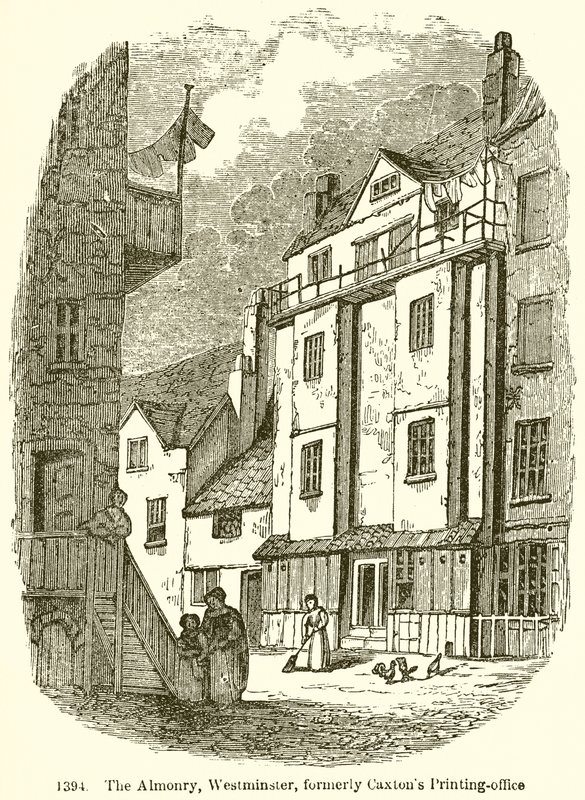O Almonry, Westminster, anteriormente Caxtons Printing-Office de English School