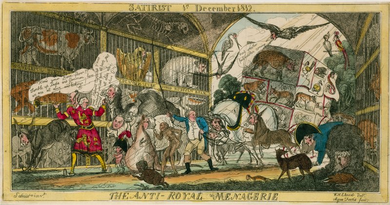 The Anti-Royal Menagerie de English School