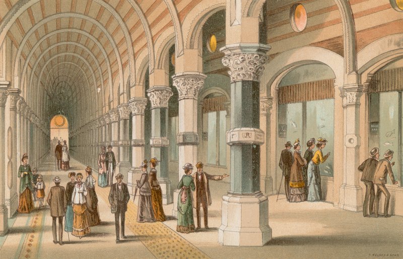 O Aquário, Brighton - Interior de English School
