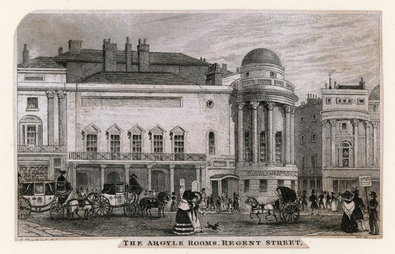 Os quartos Argyle, Regent Street de English School