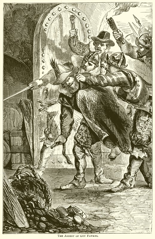 A prisão de Guy Fawkes de English School