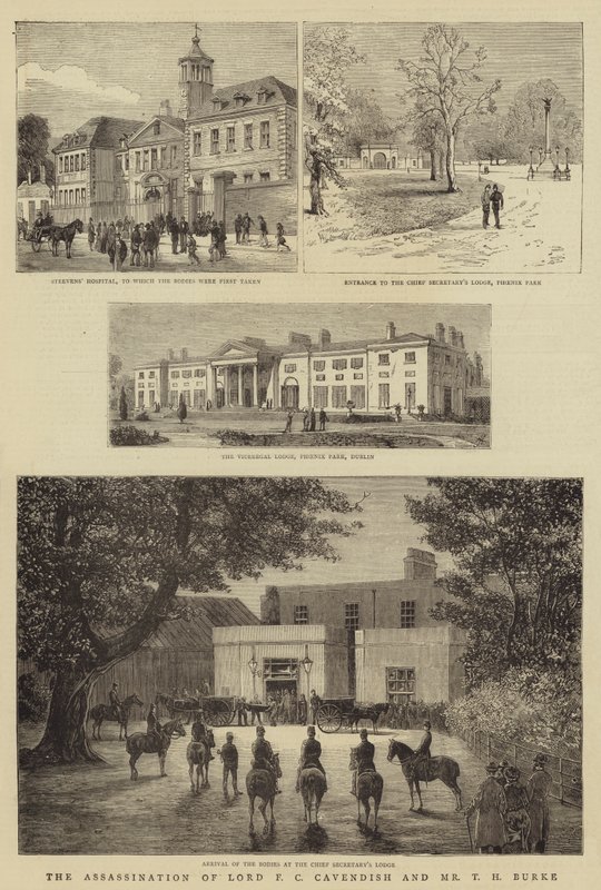 O assassinato de Lord FC Cavendish e TH Burke de English School