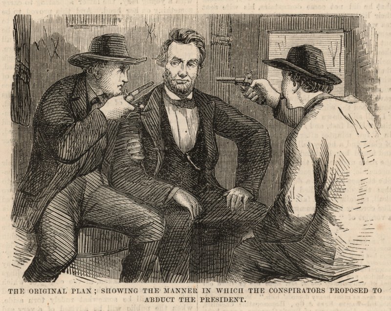 O Assassinato do Presidente Lincoln; O plano original de English School