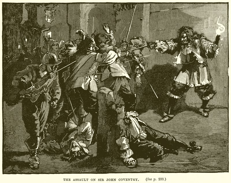 O assalto a Sir John Coventry de English School