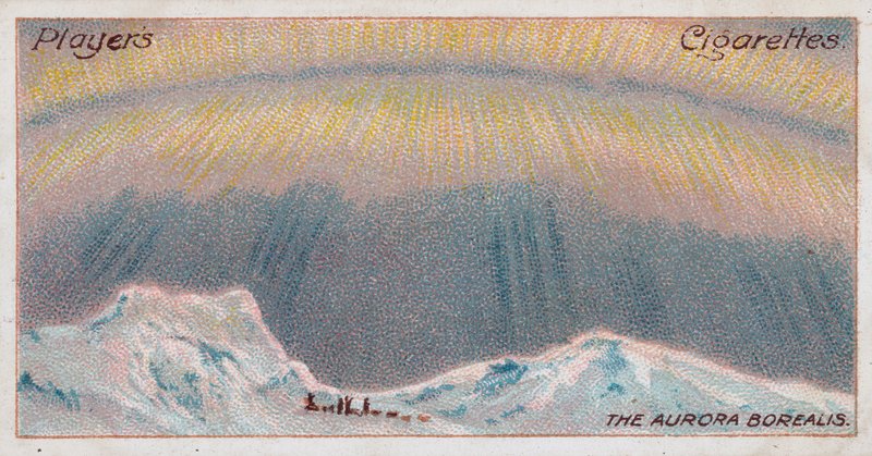 A Aurora Boreal (chromolitho) de English School