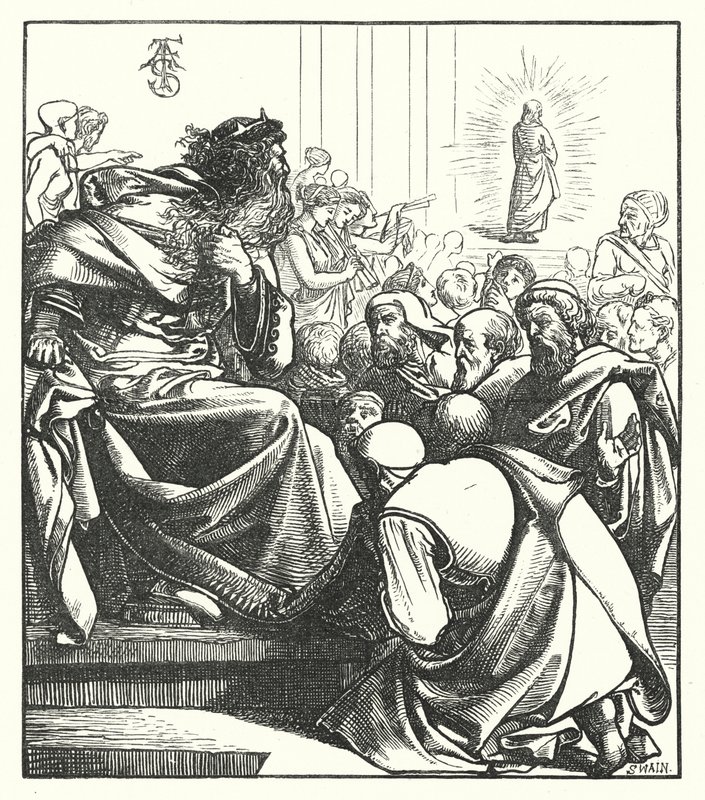 O Avatar de Zeus (gravura) de English School