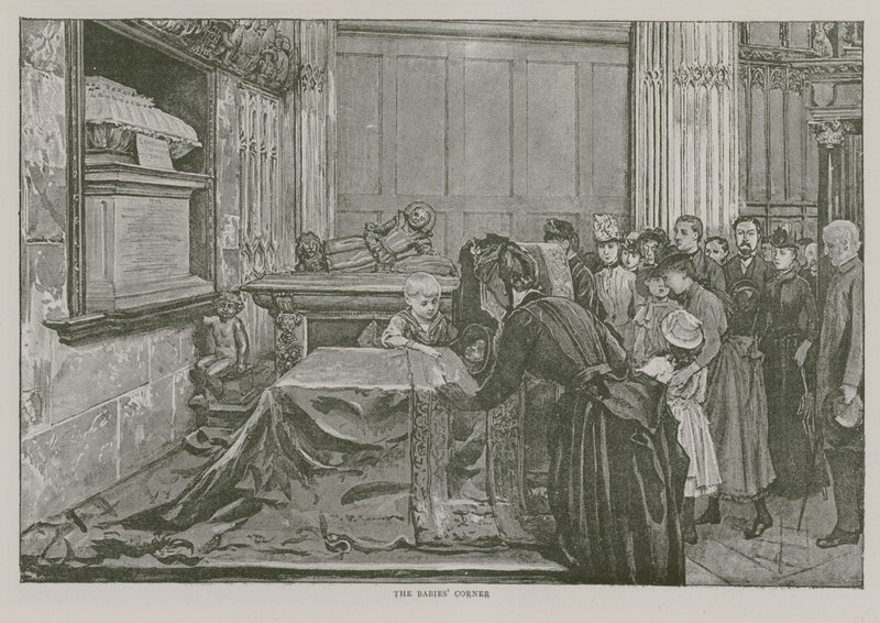 O canto dos bebês na Abadia de Westminster de English School