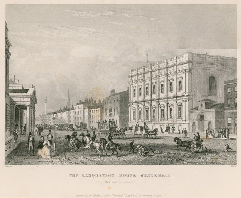 A Casa dos Banquetes, Whitehall de English School