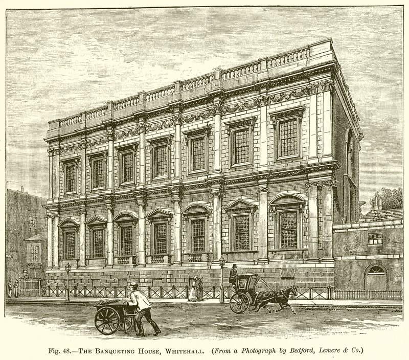 A Casa dos Banquetes, Whitehall de English School