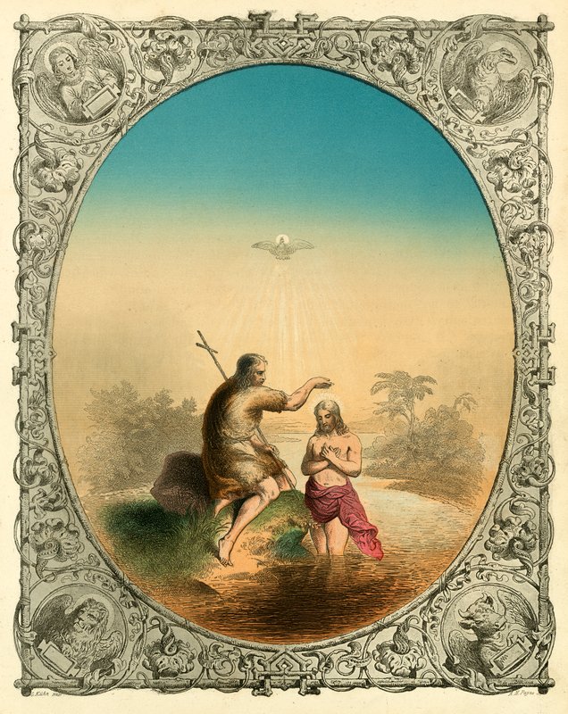 O batismo de Cristo de English School