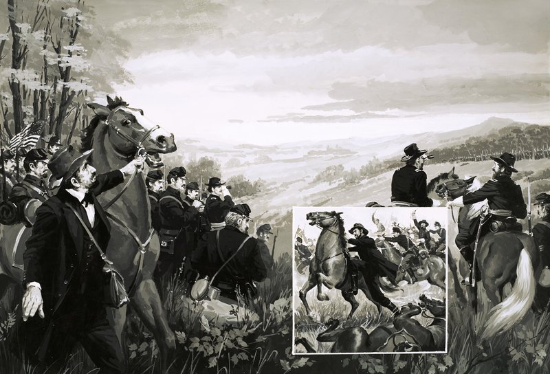 A Batalha de Antietam de English School