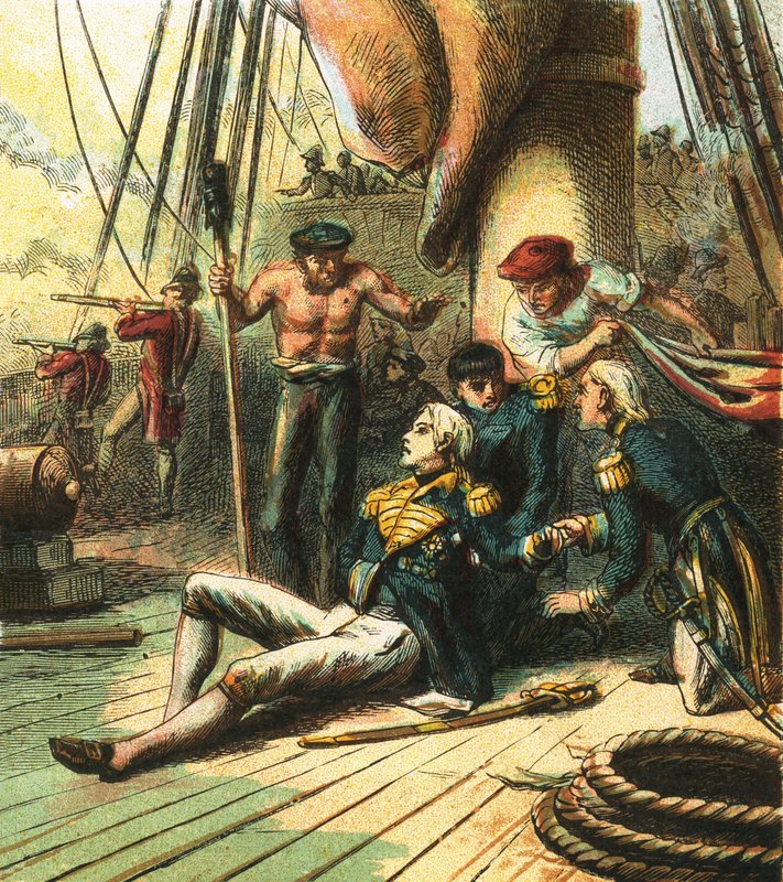 A batalha de trafalgar de English School