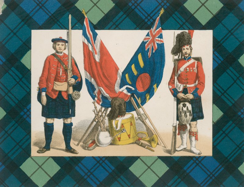 O &39;Black Watch&39; ou Quarenta e Dois Royal Highlanders de English School