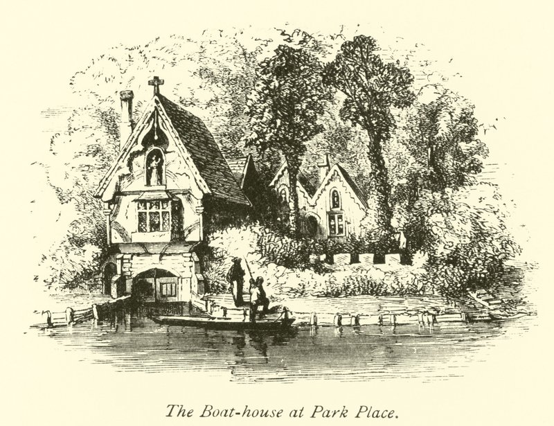 A casa de barco no Park Place de English School