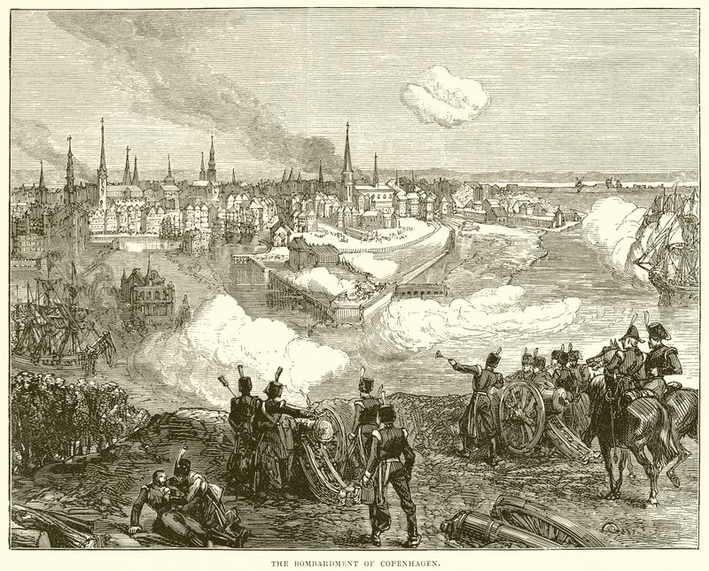 O bombardeio de Copenhague de English School