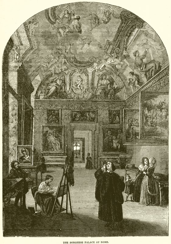 O Palácio Borghese em Roma de English School