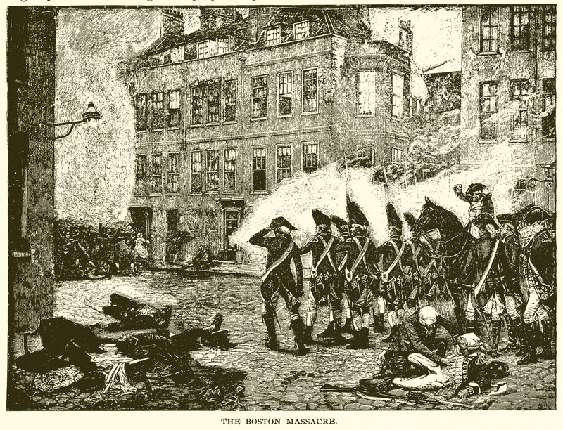 O massacre de Boston de English School