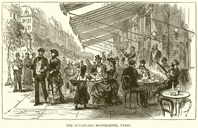 O Boulevard Montmartre, Paris de English School