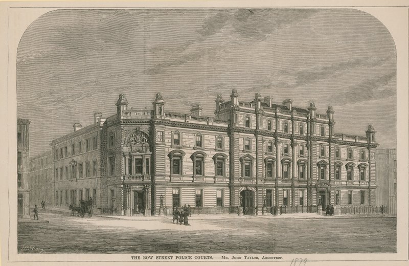 O tribunal de polícia de Bow Street de English School