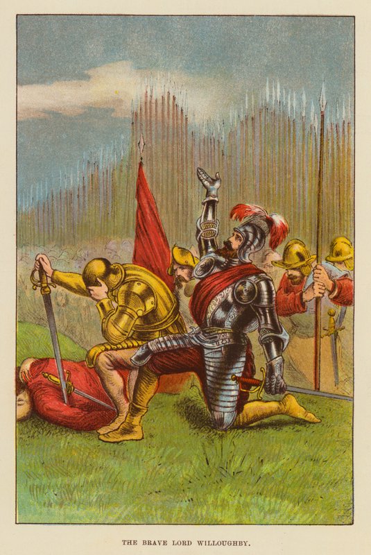 The Brave Lord Willoughby (lito colorido) de English School