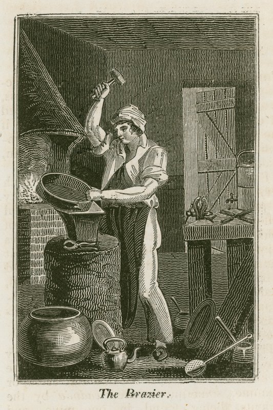 O braseiro (gravura) de English School