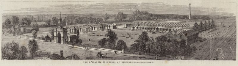 A Britannia Ironworks em Bedford de English School