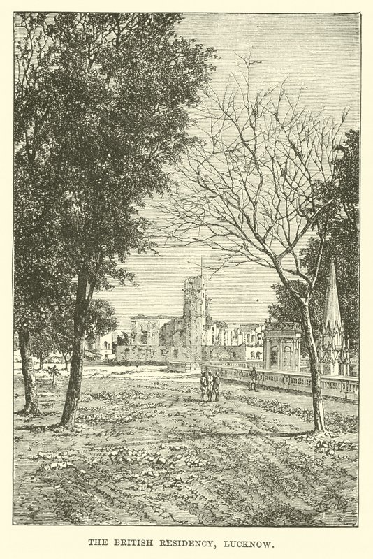 A residência britânica, Lucknow de English School
