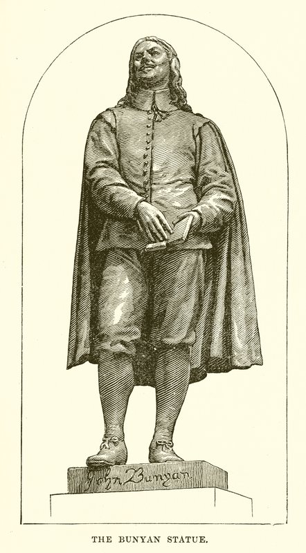 A, Bunyan, estátua de English School
