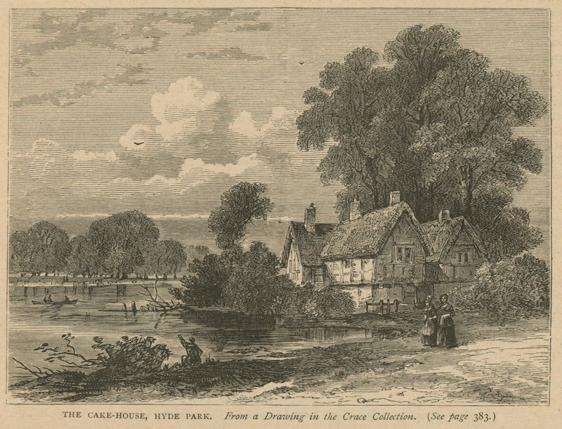 A casa do bolo, Hyde Park, Londres de English School