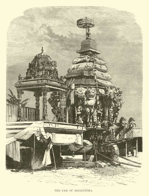 O carro de Jaganatha de English School