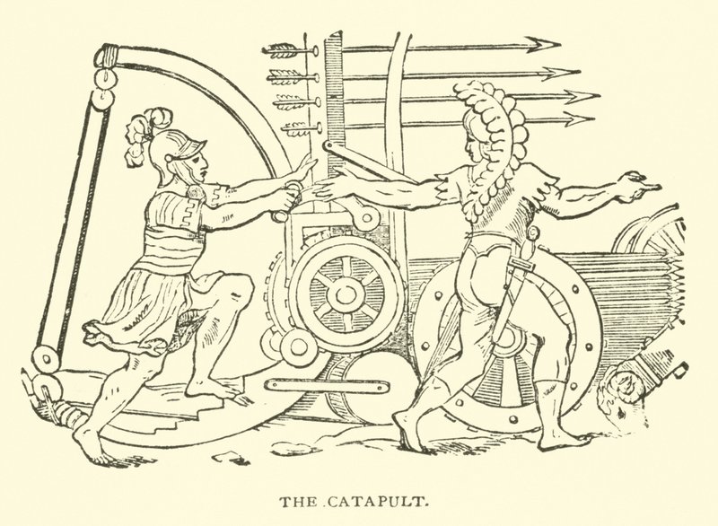 A catapulta de English School