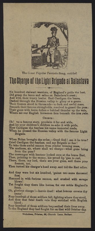 A acusação da Brigada Ligeira em Balaclava de English School