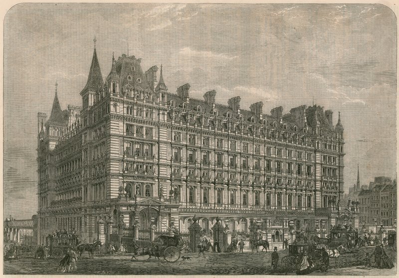 Estação Ferroviária de Charing-Cross e Hotel de English School