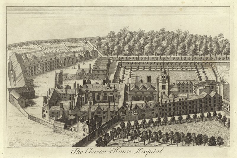 O Hospital Charterhouse, Londres de English School