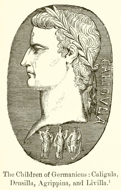 Os Filhos de Germanicus: Calígula, Drusilla, Agripina e Livilla de English School