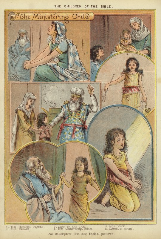 Os Filhos da Bíblia: O Menino Ministro (chromolitho) de English School