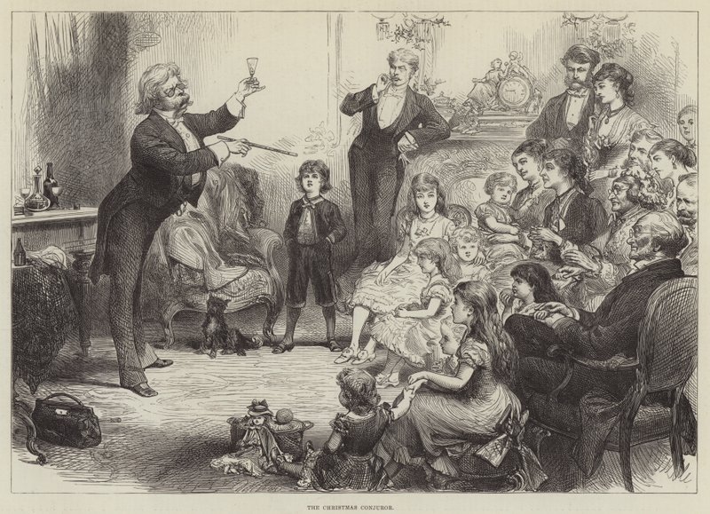 O Conjurador de Natal (gravura) de English School