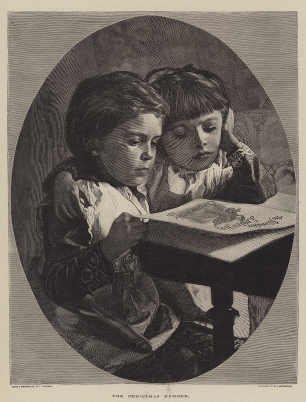 O número de Natal (gravura) de English School