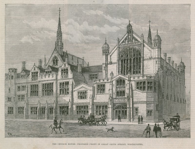 A casa da igreja de English School