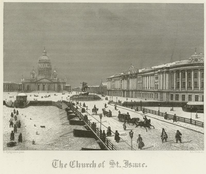 A, igreja, de, st isaac de English School