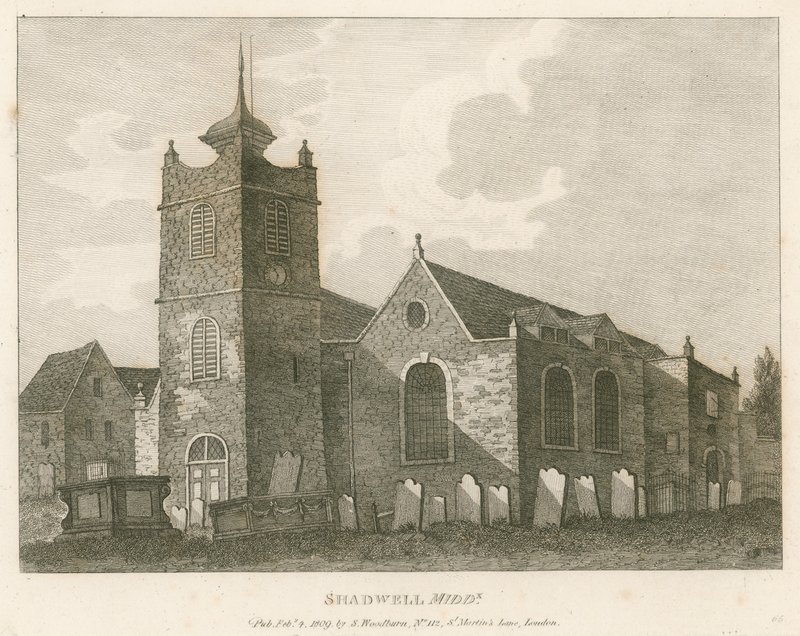 A, igreja, de, st paul, shadwell, londres de English School