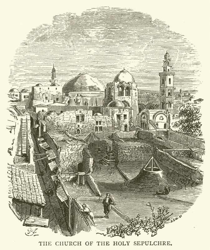 A Igreja do Santo Sepulcro (gravura) de English School