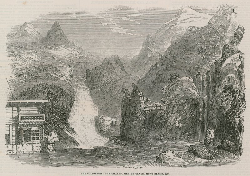 O Coliseu - A casa de campo, Mar de Gelo, Mont Blanc de English School