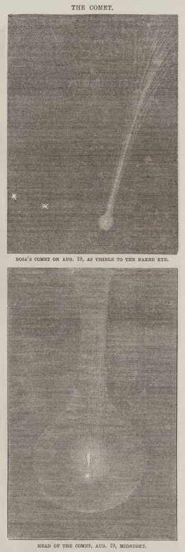 O Cometa (gravura) de English School