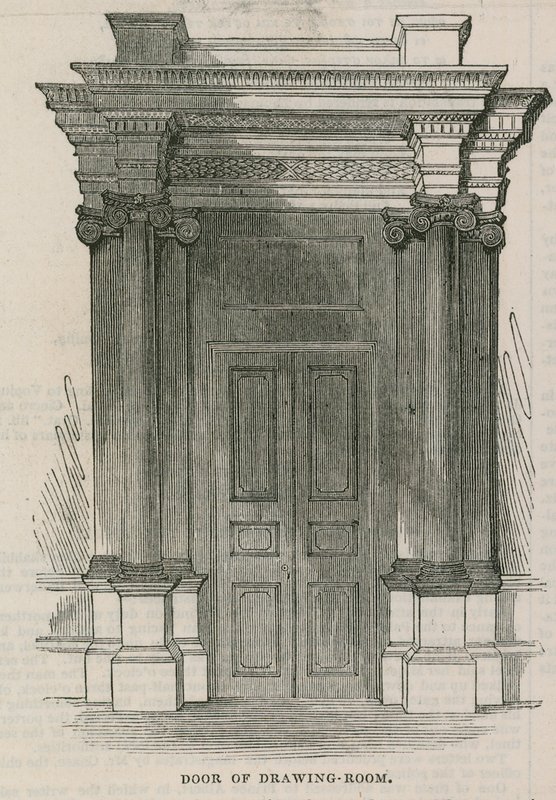 The Conservative Clubhouse: Porta da sala de estar de English School