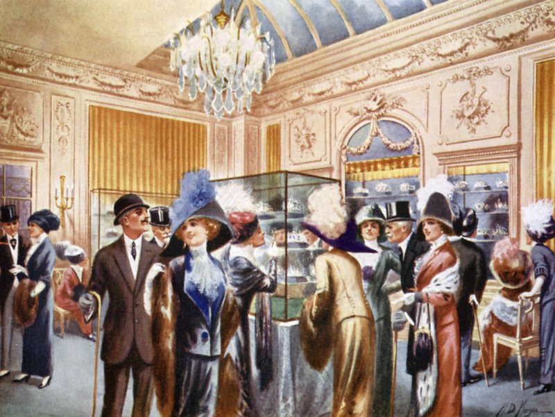 A Exposição Tiara de Coroação, Abril de 1911, na Cartier